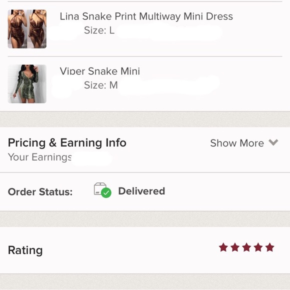 THREE LEFT Lina Snake Print Multiway Mini Dress - Picture 6 of 8